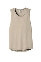 BELLA+CANVAS Women's Flowy Scoop Muscle Tank. BC8803
