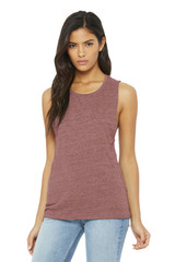BELLA+CANVAS Women's Flowy Scoop Muscle Tank. BC8803