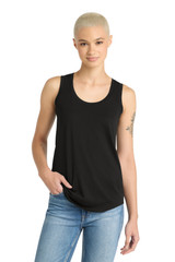 District Women's Perfect Tri Racerback Tank. DM138L