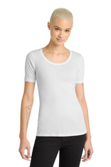 District Women's V.I.T. Rib Scoop Neck Tee DT6020