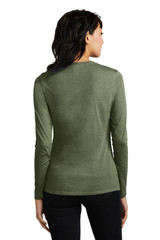 District Women's Perfect Blend CVC Long Sleeve Tee DT110