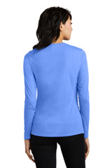 District Women's Perfect Blend CVC Long Sleeve Tee DT110