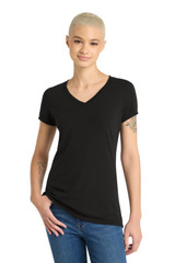 District Women's Perfect Tri V-Neck Tee. DM1350L