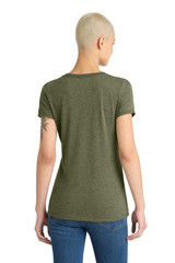 District Women's Perfect Tri V-Neck Tee. DM1350L