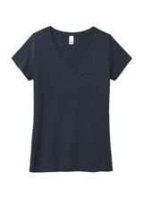 District Women's Perfect Tri V-Neck Tee. DM1350L
