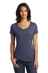 District Women's Very Important Tee V-Neck. DT6503