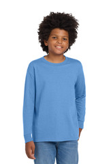 Gildan Youth Heavy Cotton 100% Cotton Long Sleeve T-Shirt. 5400B