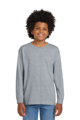 Gildan Youth Heavy Cotton 100% Cotton Long Sleeve T-Shirt. 5400B