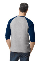 Gildan Heavy Cotton 3/4-Sleeve Raglan T-Shirt. 5700