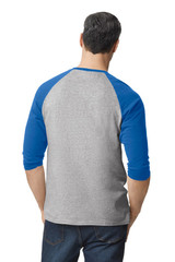 Gildan Heavy Cotton 3/4-Sleeve Raglan T-Shirt. 5700