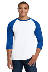 Gildan Heavy Cotton 3/4-Sleeve Raglan T-Shirt. 5700