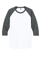 Jerzees Unisex Premium Blend Combed Ring Spun 3/4-Sleeve Raglan 560R