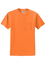 Jerzees - Dri-Power 50/50 Cotton/Poly Pocket T-Shirt. 29MP
