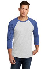 Next Level Apparel Adult Tri-Blend 3/4-Sleeve Raglan Tee. NL6051