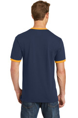 Port & Co Core Cotton Ringer Tee. PC54R