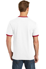 Port & Co Core Cotton Ringer Tee. PC54R