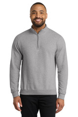 Port & Co Core Fleece 1/4-Zip Pullover Sweatshirt PC78Q