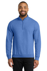 Port & Co Core Fleece 1/4-Zip Pullover Sweatshirt PC78Q