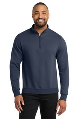 Port & Co Core Fleece 1/4-Zip Pullover Sweatshirt PC78Q