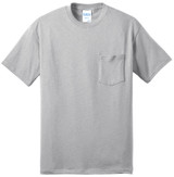 Port & Co Core Blend Pocket Tee. PC55P