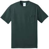 Port & Co Core Blend Pocket Tee. PC55P