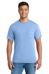 Port & Co Core Blend Pocket Tee. PC55P