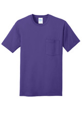 Port & Co Core Cotton Pocket Tee. PC54P