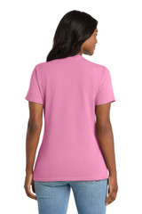 Port & Co Women's Core Cotton V-Neck Tee. LPC54V