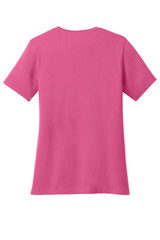 Port & Co Women's Core Cotton V-Neck Tee. LPC54V