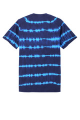 Port & Co Allover Stripe Tie-Dye Tee PC142