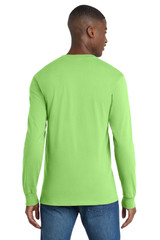 Port & Co Tall Long Sleeve Essential Pocket Tee. PC61LSPT