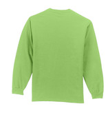 Port & Co Long Sleeve Essential Pocket Tee. PC61LSP