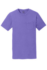 Port & Co Beach Wash Garment-Dyed Pocket Tee. PC099P