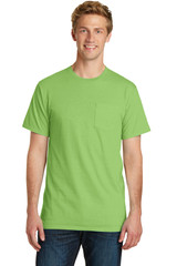 Port & Co Beach Wash Garment-Dyed Pocket Tee. PC099P
