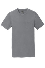 Port & Co Beach Wash Garment-Dyed Pocket Tee. PC099P