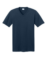 Port & Co Core Cotton V-Neck Tee. PC54V