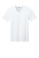 Port & Co Core Cotton V-Neck Tee. PC54V
