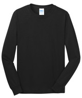Port & Co Long Sleeve Core Cotton Tee. PC54LS