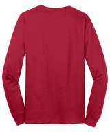 Port & Co Long Sleeve Core Cotton Tee. PC54LS