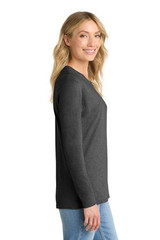 Port & Co Women's Long Sleeve Core Cotton Tee. LPC54LS Port & Co Women's Long Sleeve Core Cotton Tee. LPC54LS