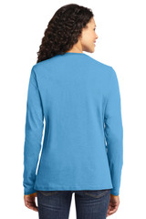 Port & Co Women's Long Sleeve Core Cotton Tee. LPC54LS Port & Co Women's Long Sleeve Core Cotton Tee. LPC54LS