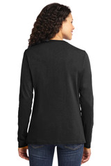 Port & Co Women's Long Sleeve Core Cotton Tee. LPC54LS Port & Co Women's Long Sleeve Core Cotton Tee. LPC54LS
