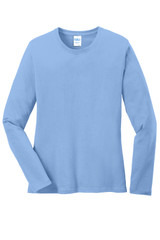 Port & Co Women's Long Sleeve Core Cotton Tee. LPC54LS Port & Co Women's Long Sleeve Core Cotton Tee. LPC54LS