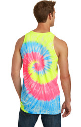 Port & Co Tie-Dye Tank Top. PC147TT
