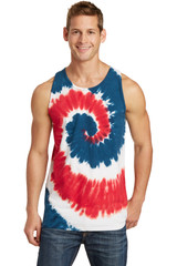 Port & Co Tie-Dye Tank Top. PC147TT