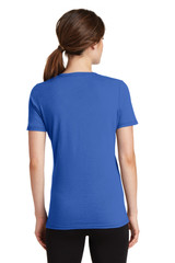 Port & Co Women's Performance Blend V-Neck Tee. LPC381V
