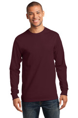Port & Co Long Sleeve Essential Tee. PC61LS