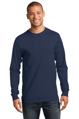 Port & Co Long Sleeve Essential Tee. PC61LS