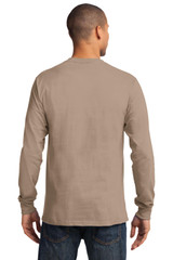 Port & Co Long Sleeve Essential Tee. PC61LS
