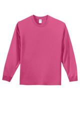 Port & Co Long Sleeve Essential Tee. PC61LS